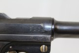 WWI Dated DWM 1914 “Navy” LUGER Pistol World War I Dated “1918” - 8 of 17
