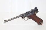 WWI Dated DWM 1914 “Navy” LUGER Pistol World War I Dated “1918” - 2 of 17