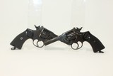 CONSECUTIVE Pair WEBLEY IV .38 S&W Revolvers Mid-20th Century British Service Pistol - 2 of 25