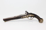 MAGNIFICENT Cased PAIR of ZUGNO Flintlock Pistols Made Circa 1720-1770 in Brescia! - 18 of 25