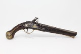 MAGNIFICENT Cased PAIR of ZUGNO Flintlock Pistols Made Circa 1720-1770 in Brescia! - 6 of 25