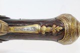 MAGNIFICENT Cased PAIR of ZUGNO Flintlock Pistols Made Circa 1720-1770 in Brescia! - 14 of 25