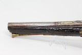 MAGNIFICENT Cased PAIR of ZUGNO Flintlock Pistols Made Circa 1720-1770 in Brescia! - 21 of 25