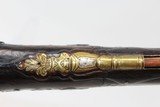 MAGNIFICENT Cased PAIR of ZUGNO Flintlock Pistols Made Circa 1720-1770 in Brescia! - 11 of 25
