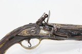 MAGNIFICENT Cased PAIR of ZUGNO Flintlock Pistols Made Circa 1720-1770 in Brescia! - 24 of 25