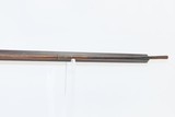 Antique BACK ACTION Half Stock PERCUSSION Long Rifle with H. GANO & Co Lock Kentucky Style Long Rifle Made Circa 1850! - 10 of 20