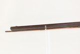 Antique BACK ACTION Half Stock PERCUSSION Long Rifle with H. GANO & Co Lock Kentucky Style Long Rifle Made Circa 1850! - 18 of 20