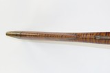 Antique BACK ACTION Half Stock PERCUSSION Long Rifle with H. GANO & Co Lock Kentucky Style Long Rifle Made Circa 1850! - 11 of 20