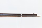 Antique BACK ACTION Half Stock PERCUSSION Long Rifle with H. GANO & Co Lock Kentucky Style Long Rifle Made Circa 1850! - 6 of 20
