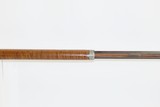 Antique BACK ACTION Half Stock PERCUSSION Long Rifle with H. GANO & Co Lock Kentucky Style Long Rifle Made Circa 1850! - 9 of 20