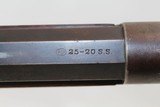 SCARCE 36” Barrel Antique WINCHESTER 1885 LOW WALL Single Shot Rifle Made in 1891 Chambered in .25-20 SS - 12 of 21