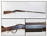 SCARCE 36” Barrel Antique WINCHESTER 1885 LOW WALL Single Shot Rifle Made in 1891 Chambered in .25-20 SS - 1 of 21