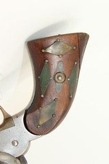 NAVY marked CIVIL WAR Antique WHITNEY .36 Revolver Solid Frame Revolver of Fordyce Beals Lineage - 16 of 18