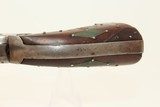 NAVY marked CIVIL WAR Antique WHITNEY .36 Revolver Solid Frame Revolver of Fordyce Beals Lineage - 6 of 18