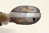 NAVY marked CIVIL WAR Antique WHITNEY .36 Revolver Solid Frame Revolver of Fordyce Beals Lineage - 12 of 18