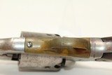 NAVY marked CIVIL WAR Antique WHITNEY .36 Revolver Solid Frame Revolver of Fordyce Beals Lineage - 13 of 18