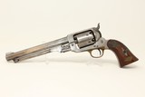 NAVY marked CIVIL WAR Antique WHITNEY .36 Revolver Solid Frame Revolver of Fordyce Beals Lineage - 2 of 18