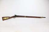 CIVIL WAR Antique ROBBINS & LAWRENCE Contract Model 1841 Mississippi Rifle 1850 Dated Antebellum US Infantry Musket - 3 of 14