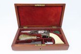 CASED & INSCRIBED Factory Engraved GUSTAVE YOUNG COLT M1849 POCKET Revolver Presented from the Company to its Sergeant Wilbur Henry - 3 of 25