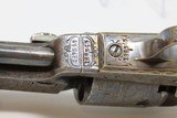 CASED & INSCRIBED Factory Engraved GUSTAVE YOUNG COLT M1849 POCKET Revolver Presented from the Company to its Sergeant Wilbur Henry - 16 of 25