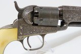 CASED & INSCRIBED Factory Engraved GUSTAVE YOUNG COLT M1849 POCKET Revolver Presented from the Company to its Sergeant Wilbur Henry - 24 of 25