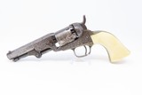 CASED & INSCRIBED Factory Engraved GUSTAVE YOUNG COLT M1849 POCKET Revolver Presented from the Company to its Sergeant Wilbur Henry - 6 of 25