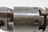 CASED & INSCRIBED Factory Engraved GUSTAVE YOUNG COLT M1849 POCKET Revolver Presented from the Company to its Sergeant Wilbur Henry - 19 of 25
