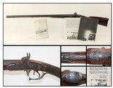REVOLUTIONARY WAR Vermont Federalist’s Double Gun Early American Statesman Isaac Tichenor 1754-1838 - 1 of 20