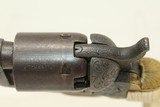 GUSTAVE YOUNG Engraved COLT 1849 POCKET Revolver Made 1853, Engraved with IVORY & Leather Holster! - 9 of 24