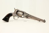 SILVER PLATED Antique .44 REMINGTON New Model ARMY
US Inspected with Period Open Top Gunfighter Holster! - 19 of 22