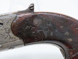 BRACE of Engraved DOUBLE BARREL Antique FLINTLOCK TAP Action Pistols 18th Century Pair of Folding Trigger Pistols with Barrel Selector - 25 of 25
