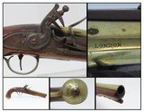 LATE 1700s Antique KETLAND & Co. BRASS BARELED FLINTLOCK Pistol Turn of the Century Officer’s Flintlock Belt Pistol! - 1 of 18