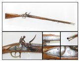 BRITISH 1801 Dated EAST INDIA COMPANY BROWN BESS Flintlock Musket EIC .75 With a RAMPANT LION on the Lock! - 1 of 23