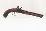 CASED PAIR Flintlock Pistols by THOMAS CLARK EXETER CHANGE LONDON DUELING Lovely Early 19-Century Matched Set! - 5 of 25