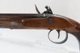 CASED PAIR Flintlock Pistols by THOMAS CLARK EXETER CHANGE LONDON DUELING Lovely Early 19-Century Matched Set! - 10 of 25