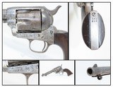 Antique COLT ARTILLERY U.S. Model SINGLE ACTION ARMY .45 Caliber Revolver HENRY NETTLETON INSPECTED Spanish-American War Period Revolver! - 1 of 22