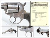 LETTERED Antique COLT Model 1877 THUNDERER .41 Cal. Double Action REVOLVER CHICAGO SHIPPED Double Action Revolver Made in 1882 - 1 of 19