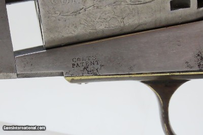 Antique CIVIL WAR Era 3rd Model COLT DRAGOON .44 Cal. HORSE PISTOL Revolver One of 10,500! Made in 1857! - Image 6 of 23
