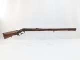GERMANIC Antique JAEGER Hunter’s Rifle w CARVED Stock & WOODEN Patchbox .54 German/Swiss Alps Hunting Rifle from the 1800s! - 3 of 22