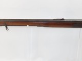 GERMANIC Antique JAEGER Hunter’s Rifle w CARVED Stock & WOODEN Patchbox .54 German/Swiss Alps Hunting Rifle from the 1800s! - 21 of 22