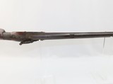 GERMANIC Antique JAEGER Hunter’s Rifle w CARVED Stock & WOODEN Patchbox .54 German/Swiss Alps Hunting Rifle from the 1800s! - 16 of 22