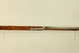 NEW YORK Antique EAGLE Engraved Patchbox “J. HALL” Signed FRONTIER Rifle
1840s Percussion Plains Rifle with Beautiful Décor! - 14 of 24
