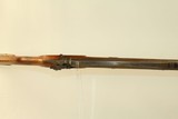 NEW YORK Antique EAGLE Engraved Patchbox “J. HALL” Signed FRONTIER Rifle
1840s Percussion Plains Rifle with Beautiful Décor! - 18 of 24