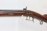 GOLD MINING CALIFORNIA TOWN Antique B.B. BIGELOW.41 Caliber LONG RIFLE Made in MARYSVILLE, CALIFORNIA with Patriotic Patchbox! - 19 of 22