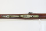 GOLD MINING CALIFORNIA TOWN Antique B.B. BIGELOW.41 Caliber LONG RIFLE Made in MARYSVILLE, CALIFORNIA with Patriotic Patchbox! - 10 of 22