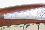 GOLD MINING CALIFORNIA TOWN Antique B.B. BIGELOW.41 Caliber LONG RIFLE Made in MARYSVILLE, CALIFORNIA with Patriotic Patchbox! - 7 of 22
