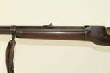 1860s Antique ETHAN ALLEN Frontier Handy Rifle With Period Tang Aperture Sight & Leather Sling! - 6 of 22