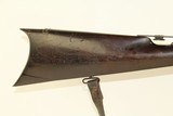 1860s Antique ETHAN ALLEN Frontier Handy Rifle With Period Tang Aperture Sight & Leather Sling! - 19 of 22