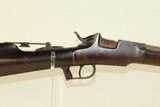 1860s Antique ETHAN ALLEN Frontier Handy Rifle With Period Tang Aperture Sight & Leather Sling! - 20 of 22