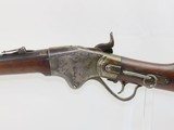 CIVIL WAR Antique .50 SPENCER Carbine w INDIAN WARS SPRINGFIELD ALTERATION
Fantastically Preserved Historical Cavalry Carbine! - 20 of 21